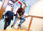 Wearable robotics lab: towards light robotic suits safe testing facility