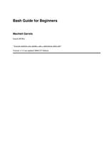 Bash Guide for Beginners