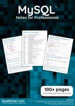 MySQL Notes for Professionals book