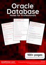 Oracle Database Notes for Professionals book