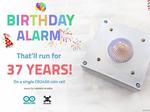Birthday Alarm That’ll Run For 37 Years