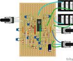 ATMega1284 Quad Opamp Effects Box