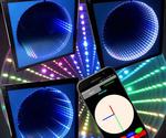 RGB Infinity Clock With Own BT App