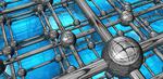 Splitting crystals for 2D metallic conductivity