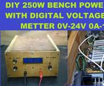 DIY 240W Bench Power Supply Tutorials 0V To 24V 0 To 10A