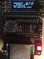 Feather-based Hue lighting controller