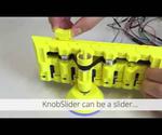 Knobslider: A Shape-Changing Interface For Knob And Slider