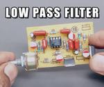 Low Pass Filter For Subwoofer With 4558D Ic