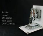 Arduino Based Cnc Plotter Made From Scrap Dvd/Cd Drives