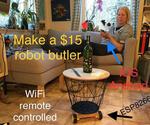 Build A $15 Remote Controlled Esp8266 Robot Butler / Car / Tank For Ios And Android