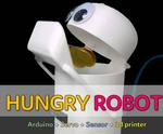 How To Make Hungry Robot - Eat Everything! (3D Printer, Arduino, Sensor, Servo)