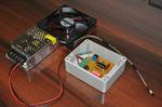 Automatic fan controller for server racks
