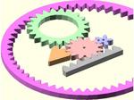Public Domain Involute Parameterized Gears: Powered Up
