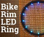 LED Ring From Recycled Bike Rim