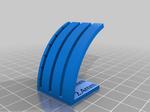 Customizable Curved Overhang Tester