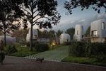 The first 3D-concrete printing housing project