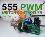 555 PWM Motor Controller