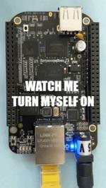 Make your BeagleBone Black am355x magically turn itself on with the built-in alarm clock