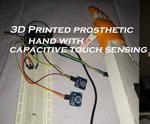 3D Printed Prosthetic Hand With Capacitive Touch Sensing