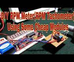 Simple RPM Meter Using Cheap Modules