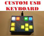 Universal USB Keyboard With RGB Switches