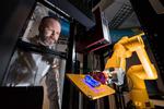 Sandia’s robotic work cell conducts high-throughput testing ‘in an instant’