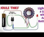 Joule Thief Circuit How to Make and Circuit Explanation