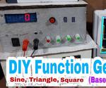 DIY Function Generator (ICL8038) 0 Hz - 400Khz