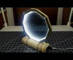 Make a 2 Sided, Desktop Infinity Mirror