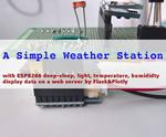 Weather Station: ESP8266 With Deep Sleep, SQL, Graphing by Flask&Plotly