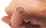 Wearable ultrasound patch monitors blood pressure deep inside body