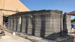 US military 3D prints concrete barracks on site