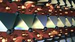 Copper Ions Flow Like Liquid through the Frozen Atomic Network of a Crystal