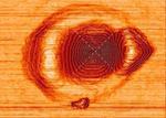 Hot aluminum etches smooth nano-holes in semiconductors
