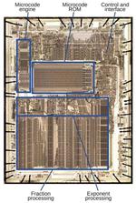 Two bits per transistor: high-density ROM in Intel’s 8087 floating point chip