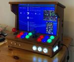 Mini 2-player Arcade From an Old Laptop and Ikea Chopping Boards.