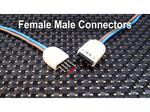 Female+Male connector 2.54 mm