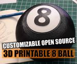 Magic 8 Ball, Open Source, Customizable, Fun and Easy to Build