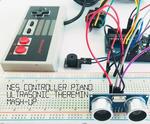 NES Controller Piano / Ultrasonic Theremin Mash-Up