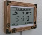 Steampunk Weather Monitor