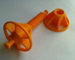 universal filament spool holder axle