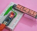 Arduino Nano - 8 Digit Segment Display