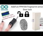 Arduino Fingerprint Door Lock