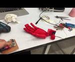 Bluetooth Remotely Controlled Robotic Hand Palm