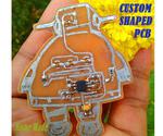 Custom Shaped PCB (Instructable Robot)