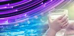 Understanding high efficiency of deep ultraviolet LEDs