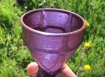 3D printed nanomaterial shows different transparencies and colours