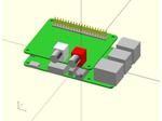 Open SCAD Raspberry PI3 model