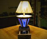 How to Build a Secret Barn-Wood Infinity Lamp