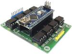 8 Channel Optically Isolated I/O Shield for Arduino Nano